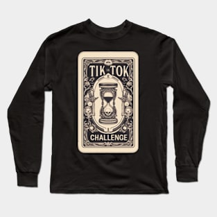 Tarot Cards for Millennials: TikTok challenge Long Sleeve T-Shirt